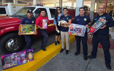 Inician Bomberos la colecta para el Día de Reyes